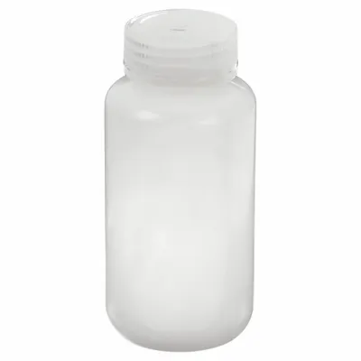 OEM Reagent Bottle: HDPE - HDPE Wide Mouth Round Lab Bottles