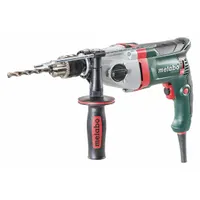 METABO Hammer Drill: Corded, 1/2 in Chuck, 3/4 in Concrete Capacity, 3,100 RPM, 7 A Current, 120V AC (MPN SBE 850-2)