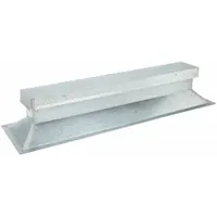 Roof Mounting Rail: 3 ft Overall Lg, 900 lb Wt Capacity, Mfr Part #