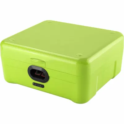 BARSKA Safe: Biometric Lock, 0.63 cu ft Capacity, ABS Plastic - Free-Standing Security Safes