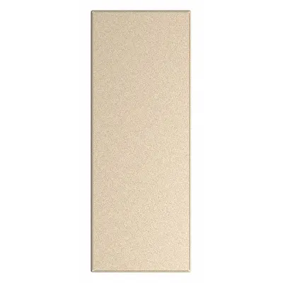 ASI GLOBAL PARTITIONS Partition Panel: Steel, Rough Semi Gloss, Sandy Beach, 58 in Ht, 22 in Wd - Panels & Panel Posts for Bathroom Partitions