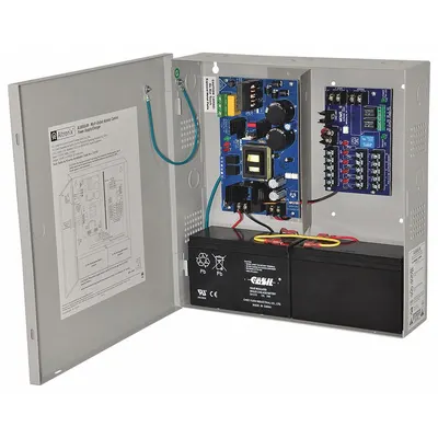 ALTRONIX Power Supply 5PTC 12VDC Or 24VDC @ 6A: Power Supply - Power Supply Boards with Enclosures