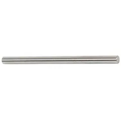 Class X No-Go (minus) pin gauge with 0.1432 in diameter, 2 in length, uncoated steel, and ±0.00004 in tolerance. Used to verify that a hole does not exceed its specified upper size limit in quality control and machining applications.