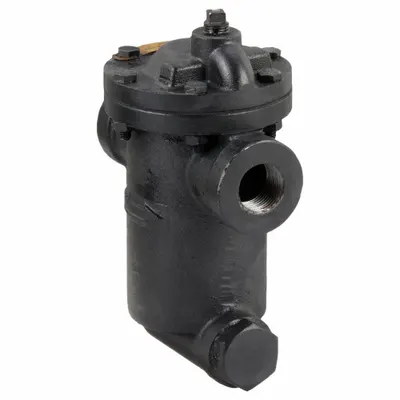 SPENCE Steam Trap: Cast Iron, 3/4 in FNPT, 760 lb/hr, 250 psi Max., 450°F Max. - Standard Inverted-Bucket Steam Traps