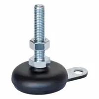 JW WINCO Male-End Leveling Mount: Swiveling Stud, 3/8"-16 Thread Size, 1.97 in, 2,248 lbf Capacity (MPN 32-50-3/8X16-100-A5-SK)