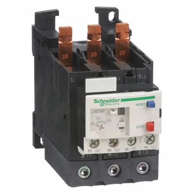 SCHNEIDER Overload Relay: Thermal Protection, 3 Poles, 1NO/1NC, Phase Loss Sensitivity - IEC Thermal Overload Relays