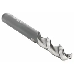 Cobalt screw-machine length drill bit with parabolic flute and fast spiral design for efficient chip clearing. 130° point geometry. Diameter 0.0890 in (#43). Suitable for production drilling in hard materials such as stainless steel and tool steel.
