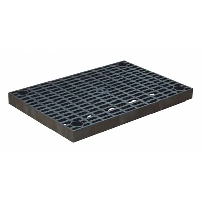 DURASHELF Adjustable Vented Shelf, 36" W x 24" D - Material Handling Parts