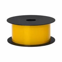 Continuous Label Stock: 2 in x 75 ft, Vinyl, Yellow, Indoor/Outdoor (MPN BMSLT201RF)