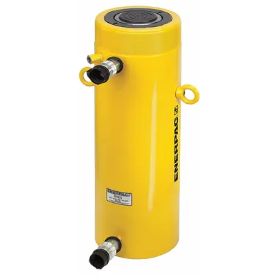 ENERPAC Hydraulic Ram: Double Acting, 100 ton Nominal Capacity, 18 in Nominal Stroke Lg - General Purpose Rams