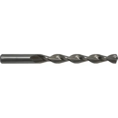 CHICAGO-LATROBE Jobber Length Drill Bit: #1, 135° Split Point, HSS, Parabolic Flute - Chip-Clearing High-Speed Steel Jobber-Length Drill Bits