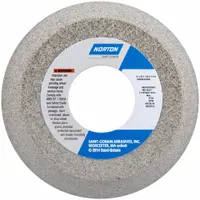 NORTON Flaring Cup Grinding Wheel: Type 11, 4" x 1 1/2" x 1 1/4", 32A46-KVBE, 5 PK (MPN 66243530246)