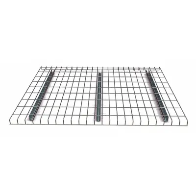 HUSKY RACK & WIRE Pallet Rack Decking: 52 in x 36 in, Waterfall, Std Wire Decking - Standard-Channel Waterfall Wire Pallet Rack Decking