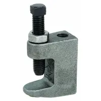 Beam Clamp: Cast Iron, 950 lb Load Capacity, For 1/2 in Threaded Rod (MPN 3100050PL)