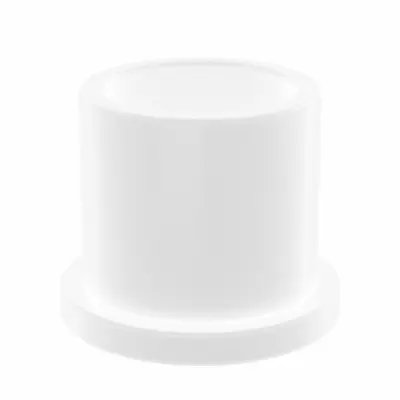 OILITE Flanged Sleeve Bearing: Acetal, 1/2 in Bore, 5/8 in OD, 5/8 in Overall Lg - Wet-Environment Plastic Flanged Sleeve Bearings