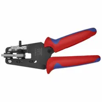 Wire Stripper: 26 AWG to 10 AWG, 7 1/2 in Overall Lg, Std Cushion Grip, Steel, 26 AWG to 10 AWG (MPN 12 12 06)
