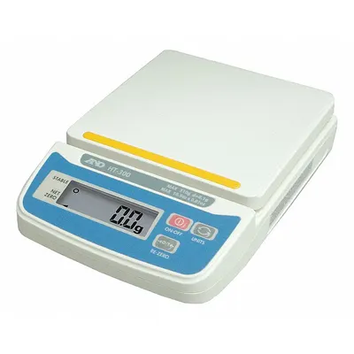 A&D WEIGHING Industrial Bench Scale: 5 1/8 in x 5 1/4 in, Not IP Rated, Integrated - Compact Bench Scales