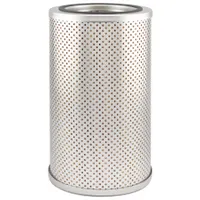 Cartridge hydraulic filter with cellulose media, 7/16 in inside diameter, and two attached gaskets. Designed for use with hydraulic fluid in hydraulic systems where particulate removal is required