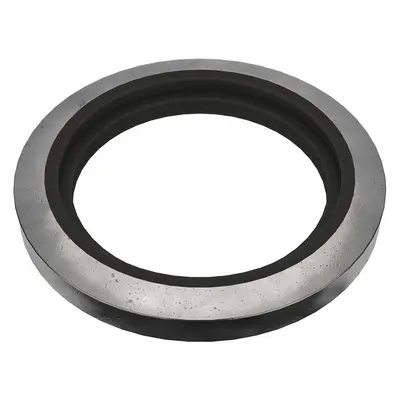 ADAPTALL Bonded Sealing Washer: 1/2 in Screw Sz, Cadmium-Plated, Steel, Buna-N Seal - Sealing Washers with Rubber-Bonded Inner Diameter