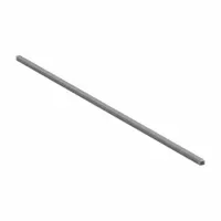Gear Rack: Square, Machined Ends, Module m 1.5, 1000 mm Lg., Black Oxide Coated Carbon Steel (MPN SRAF1.5-1000)