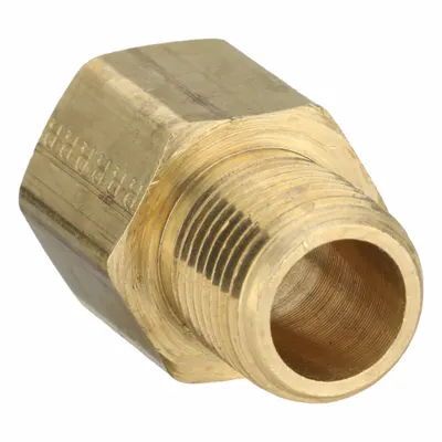 PARKER Metal Pipe Straight: Straight, 1/2 in x 1/2 in - Threaded High-Pressure Pipe Fittings