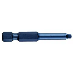 Imperial #2 hex bit made from S2 steel, impact rated for use with impact drivers. Standard drive style. Sold in a 5-pack for driving fasteners in assembly, maintenance, and repair tasks.