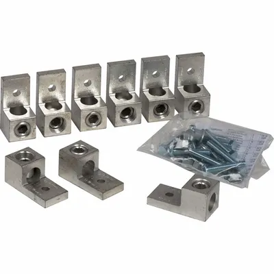 SQUARE D Lug Kit: For Low Volt Transmer Type, EE300T3H, (9) Lugs, 1,000 A Max Current - Lug Kits for Transformers