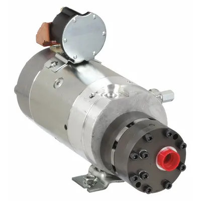 MONARCH Hydraulic Power Unit: 2.5 gpm, 3,000 psi Max. Pressure - Specialty DC Hydraulic Power Units