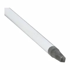 Square screwdriver with #1 tip size, 8-inch overall length, and 4-inch shank length. Designed for turning square-drive fasteners in general maintenance, assembly, and repair tasks.