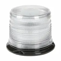 GROTE Flashing Beacon: Flashing Beacon, Amber, 6 3/8 in Overall Wd, 4 7/8 in Overall Ht, LED (MPN 78071)