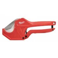 MILWAUKEE Pipe Cutter: 1/8 in – 1 5/8 in OD Cutting Capacity, Ratcheting, 10 in Tool Lg, 48-22-4210