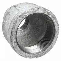 ANVIL Metal Pipe Straight: Straight, 300 psi @ 150° F, 3/4 in x 1/2 in, Malleable Iron, Made in USA (MPN 0311086003)