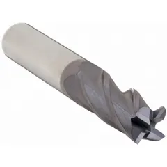 This general purpose carbide square end mill features an AlTiN coating for heat and wear resistance. With 4 flutes, a 6 mm diameter, 19 mm length of cut, and 63 mm overall length, it is suitable for milling flat-bottomed slots, pockets, and contours in metals such as steel, stainless steel, and cast iron.