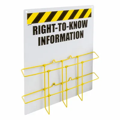 BRADY Information Station: Information Station, 20 in Overall Ht, 14 in Overall Wd - Safety