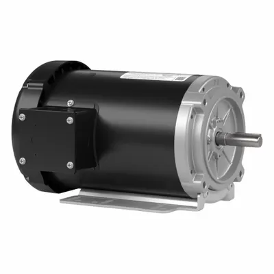 LEESON General Purpose Motors: C-Face/Universal Mount, Open Drip Proof, 3/4 hp - Leeson Flex-In-1 3-Phase General Purpose AC Motors