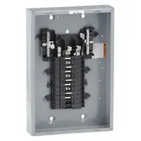 Load Center: 125 A Amps, 208Y/120/240V AC, 20 Spaces, 65kA, 0 Max. No. of Tandem Breakers, Indoor (MPN QO320L125G)