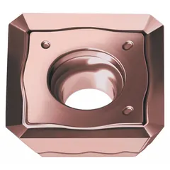 Square (S) indexable milling insert with G88 grade and coating for medium to heavy roughing. Designed for general-purpose square shoulder milling in steel, stainless steel, and cast iron. Suitable for industrial machining operations in sectors such as automotive, aerospace, and heavy equipment manufacturing.