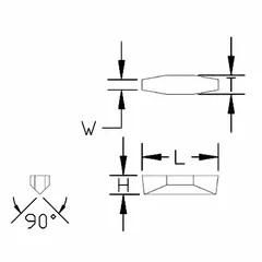 Replaceable carbide insert for precision internal and external threading on lathes and CNC machines. Used to cut accurate thread forms in steel, stainless steel, and other alloys.