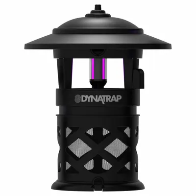 DYNATRAP Mosquito and Insect Trap: 43,560 sq ft Max Coverage Area, 5.5 W, 1 Lamps Included - Electronic Insect Killers