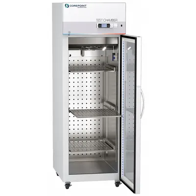 COREPOINT SCIENTIFIC Temperature Test Chamber Glass Door: 23 cu ft Capacity - Dynamic Climate Chambers