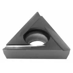 Triangle (T) indexable turning insert for lathe operations. Available in TPGT220.5RFX and TPGT110302R-FX geometries. Used for material removal in general turning applications.