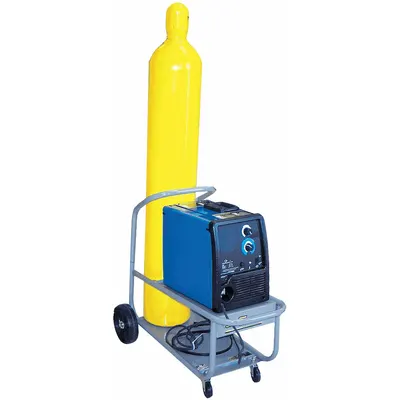 SAFTCART MM-8 Universal Welder & Cylinder Rack Cart - Universal Welder & Cylinder Rack Carts