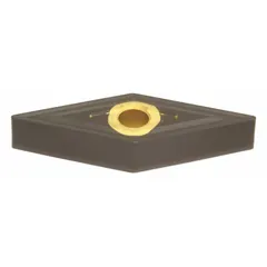 Diamond indexable turning insert for precision machining of non-ferrous materials such as aluminum alloys and composites. Suitable for turning and boring operations in general industrial applications. Available in size designations VNMG331EGZ and VNMG160404N-GZ.