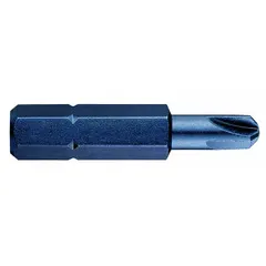 This #5 Imperial Torq-Set insert bit is designed for power driving Torq-Set fasteners in industrial assembly and maintenance applications. Constructed from S2 steel with a rust-preventative finish, it features a standard hex shank and is supplied as a 5-pack. Not impact rated; bit holder not included.