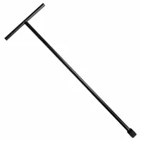 HYDRORAIN Steel Curb Key: For use with Curb Valve/Stop and Waste Valve/Water Meter, Rolled steel (MPN 53246)