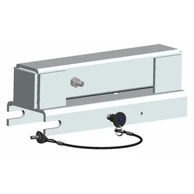 MSA Mounting Bracket, Steel, Davit Arm/SRL/Winch, IN-2404 - Brackets, Mounts & Adapters for Confined Space Winches