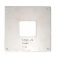 TEMPCO Adapter Plate: Adapts a 1/4 DIN Cut Out to 1/16 DIN Cut Out, 4 7/8 in Overall Wd (MPN TEC99901)