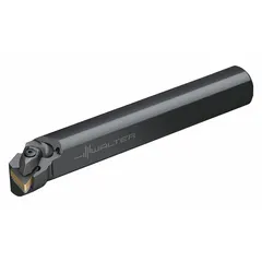 Indexable boring bar for internal turning operations. Accepts replaceable cutting inserts for boring, facing, and profiling holes in metal workpieces. Suitable for general machining applications.