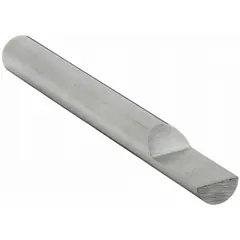 This single-end carbide engraving tool blank is designed for precision engraving, marking, and light cutting on metals, plastics, and composites. With a 5/16" diameter, 3" overall length, and 1/2" split length, it is suitable for industrial part marking, nameplate engraving, and mold making applications. Made from grade 710 carbide, it provides rigidity and wear resistance for repetitive use.