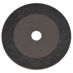 Type 1 cut-off wheel with 30 grit zirconia alumina abrasive for fast cutting of carbon and stainless steel. Measures 14 inches diameter by 3/32 inch thickness with a 1 inch arbor hole. Suitable for industrial fabrication and metalworking applications.